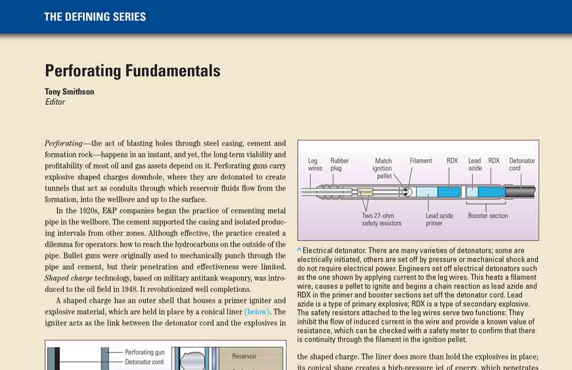 Types Of Perforating Guns