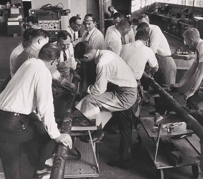 Schlumberger was now incorporating electronics into several of its new tools, enabling the company to provide smaller, more robust equipment.