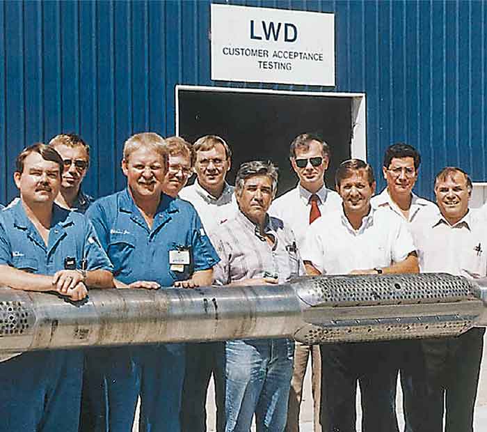 Schlumberger history 1980 LWD team