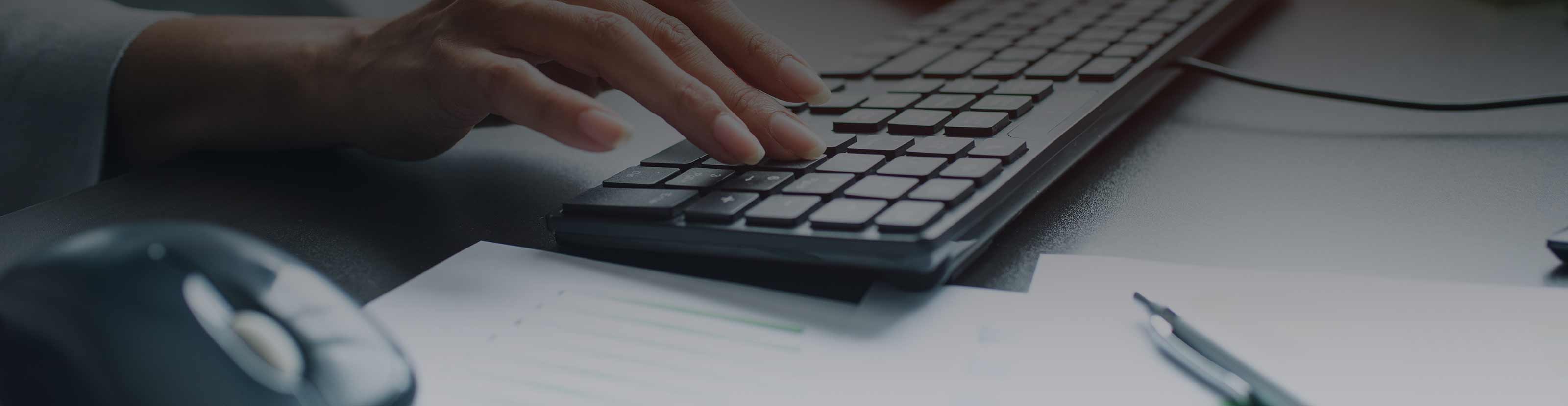 Hands on keyboard