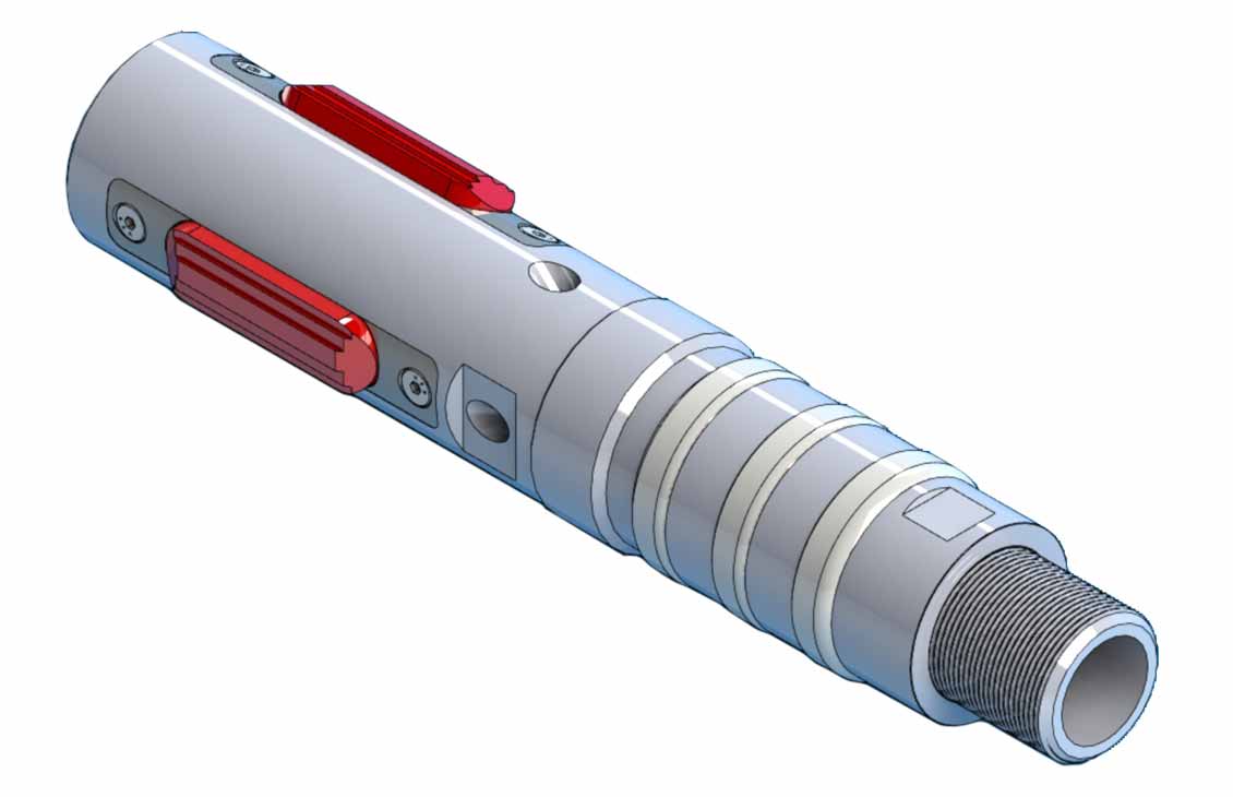 3D rendering of the Type A KUDU insert system that expedites PCP replacement.