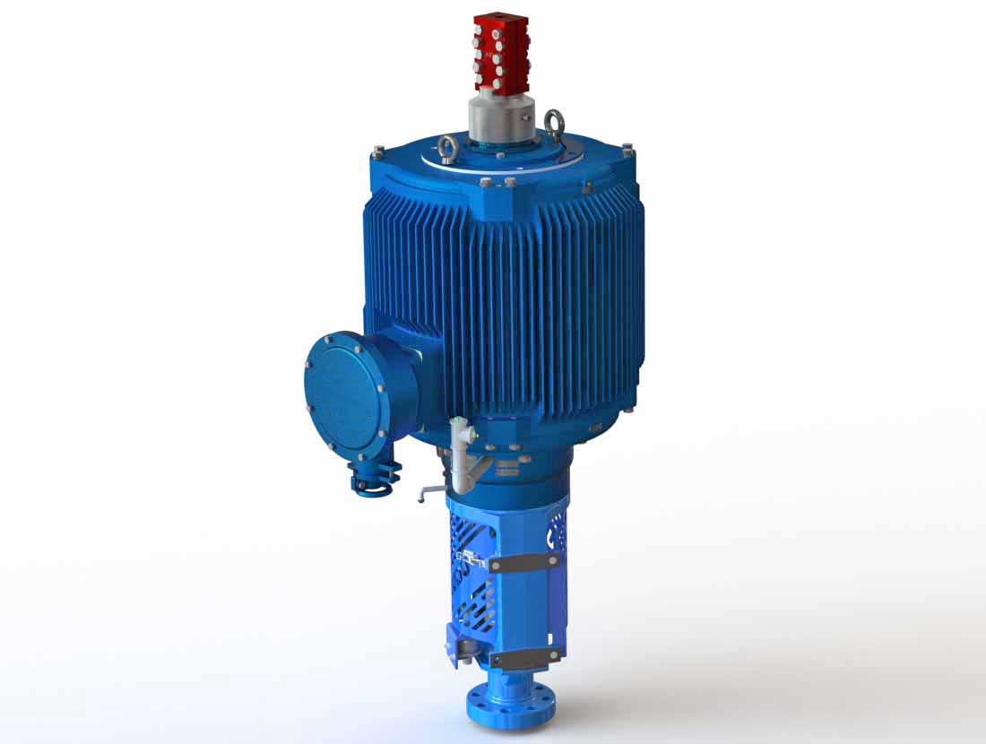 KUDU permanent magnet motor PMM drivehead