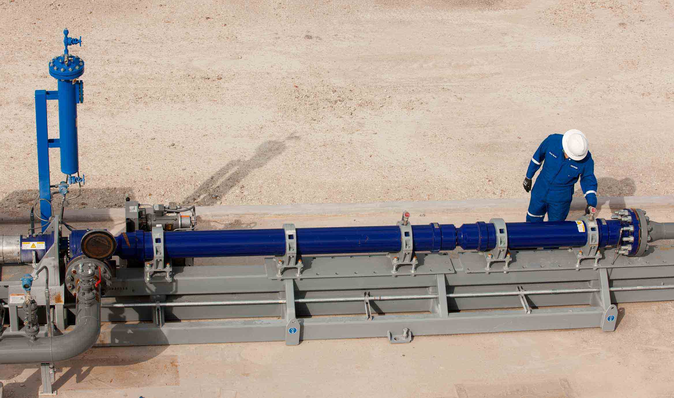 Artificial Lift Insights REDA HPS Horizontal Multistage Surface Pumping System Schlumberger