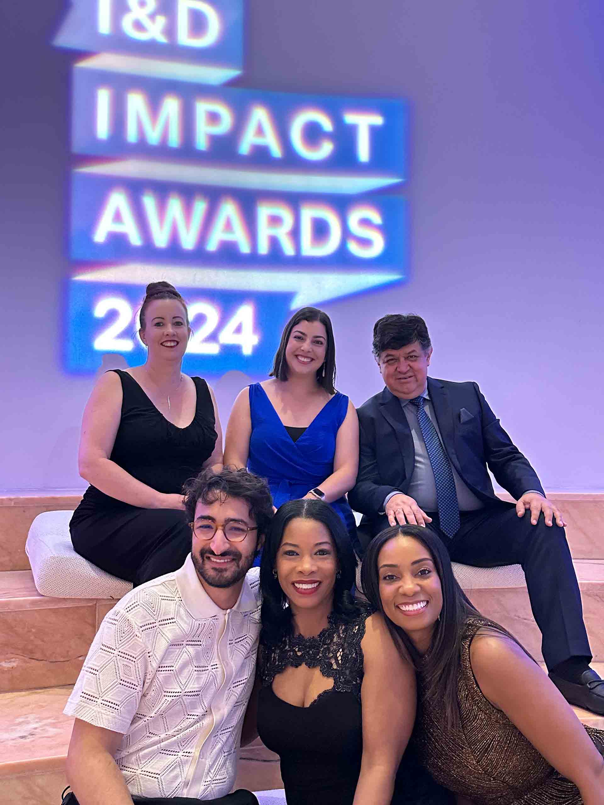 SLB team members at the World 50 2024 Inclusion and Diversity Impact Awards.