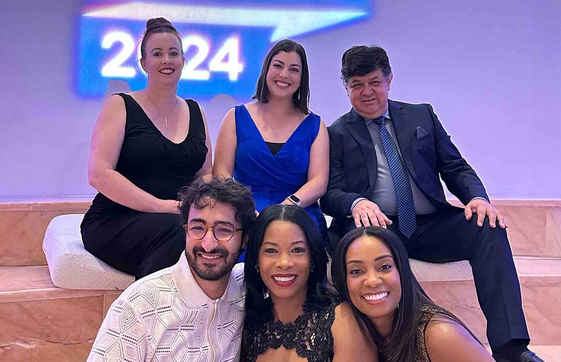 SLB team members at the World 50 2024 Inclusion and Diversity Impact Awards.
