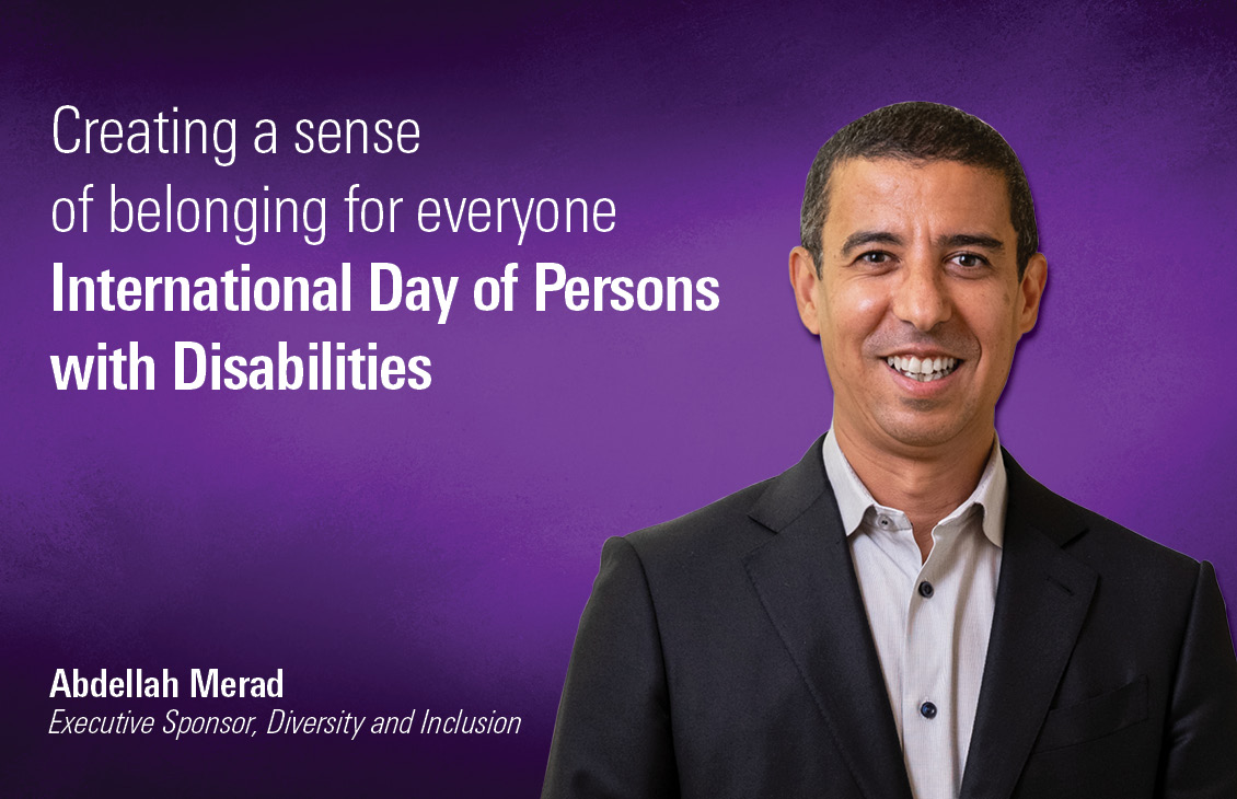 Schlumberger's Executive Sponsor of Diversity and Inclusion Abdellah Merad