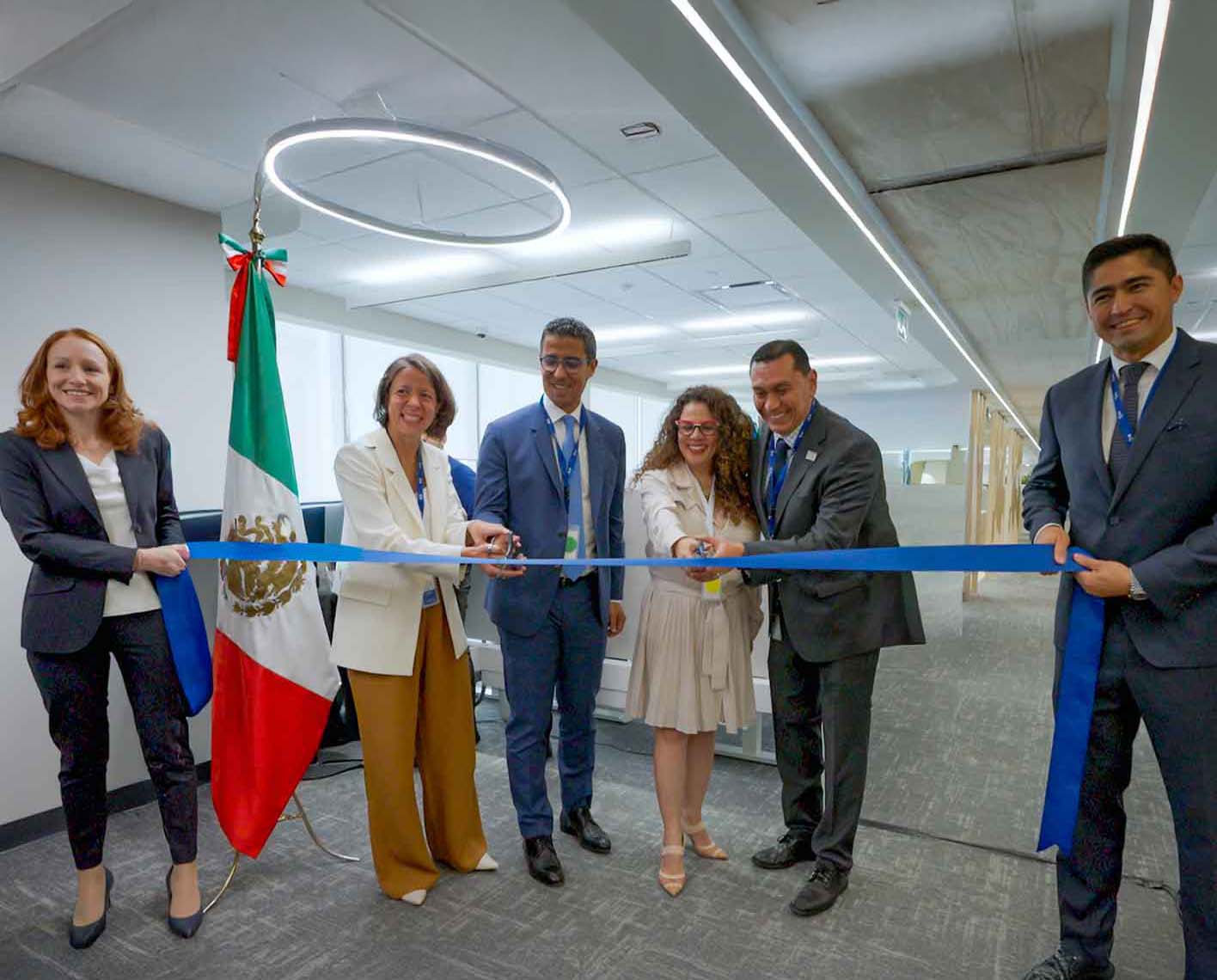 Ribbon cutting ceremony for the Performance Live Center opening in Mexico City