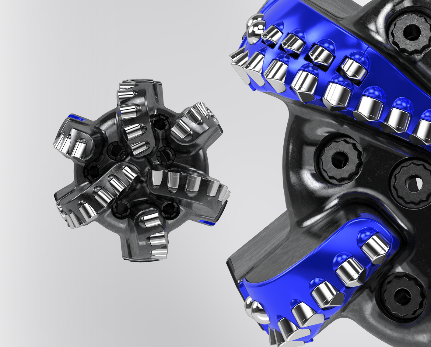 Illustration of the complete line of Smith Bits offerings