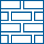 brittle shale formations symbol