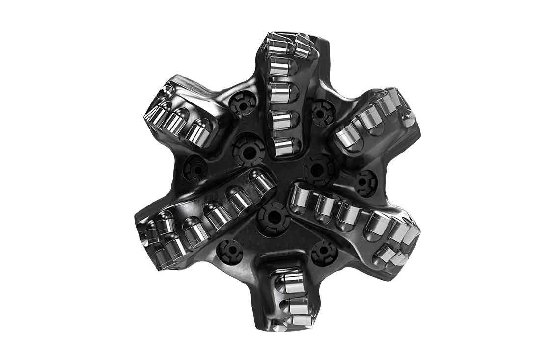 Thermal-resistant diamond element bit.