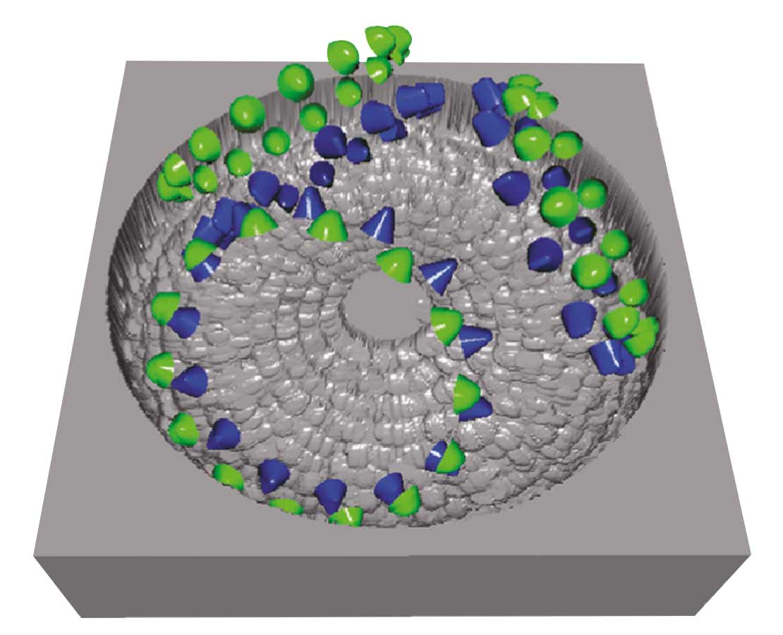 IDEAS Integrated Dynamic Design and Analysis Platform 3D Model of Bit Cutters Integrating with the Formation