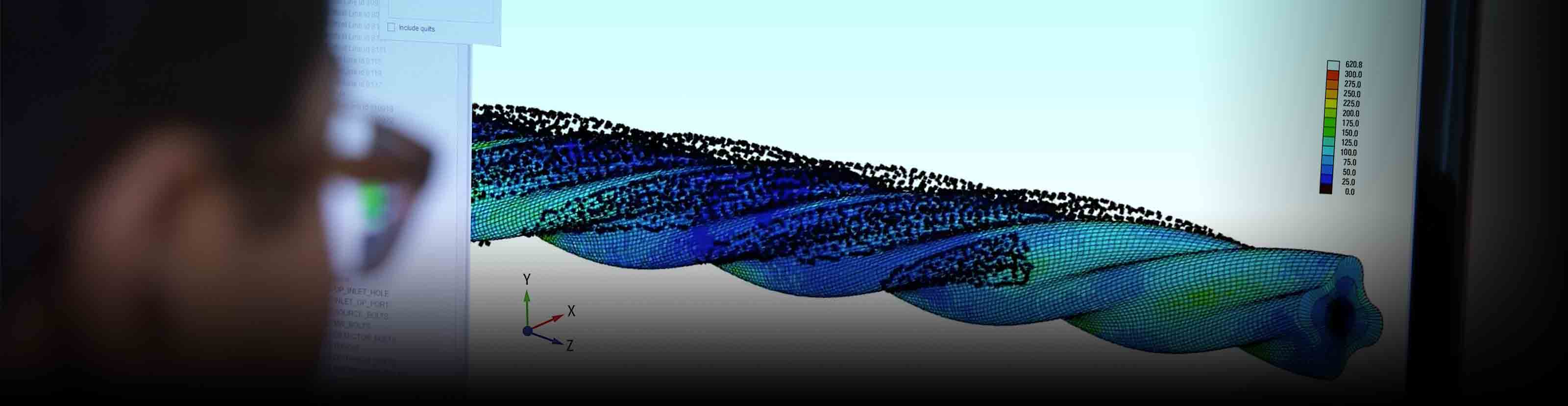 Composite model of rotor