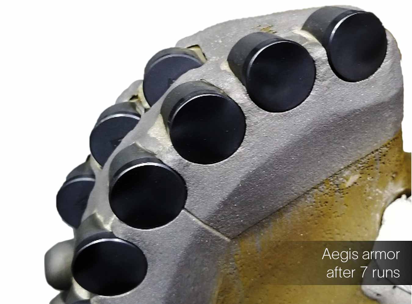 example of Aegis armor cladding