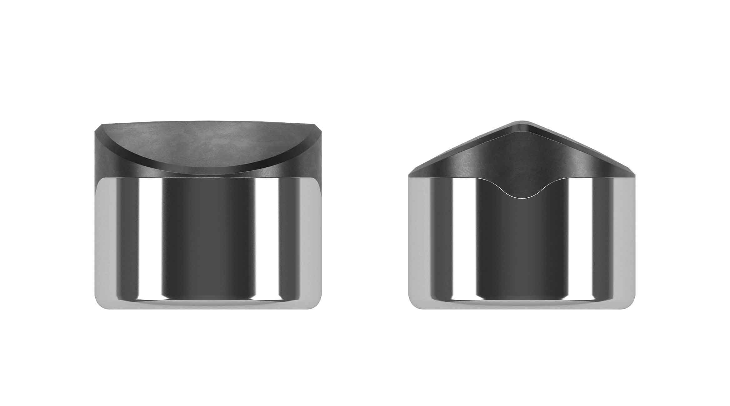 Axe TR triple-ridged diamond element