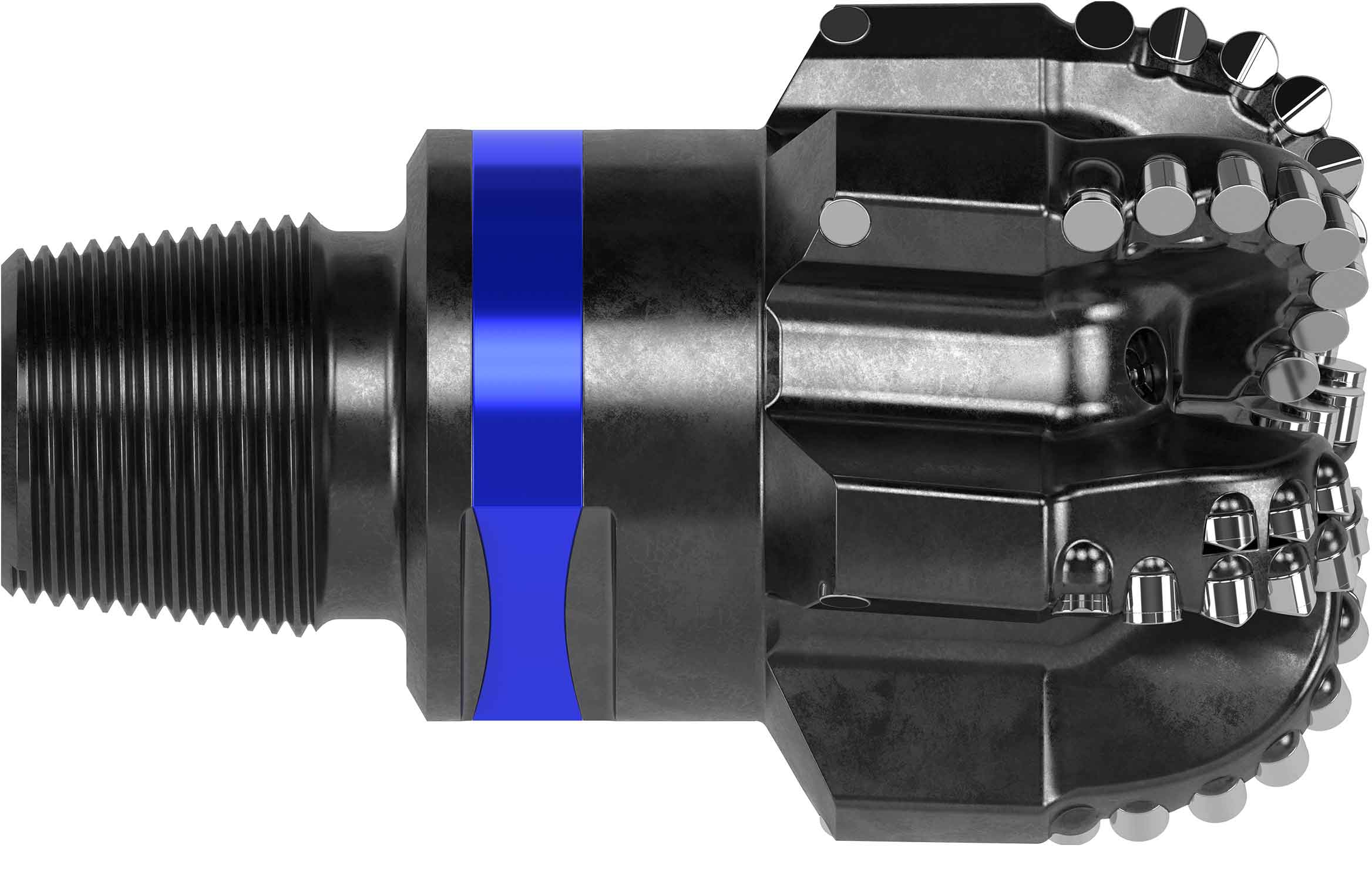 Rendering of the DualHelix bit with variable curvature.
