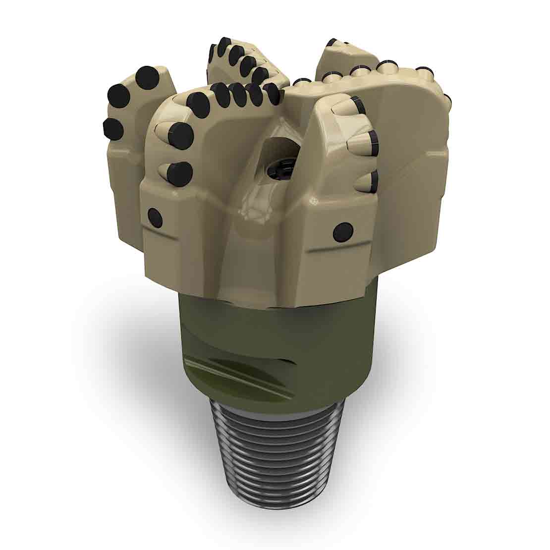 Spear Shale-Optimized Steel-Body PDC Bit