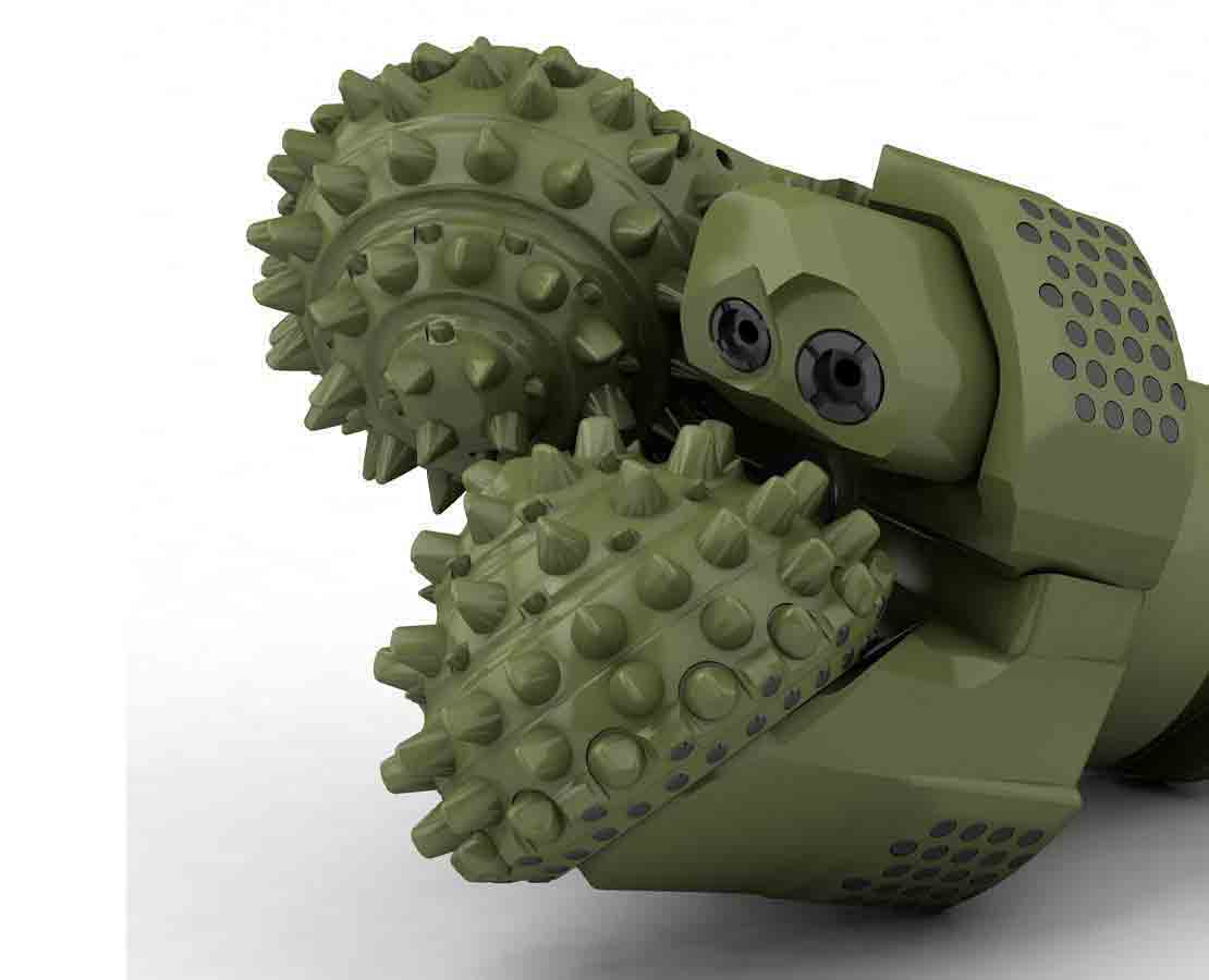 Xplorer TCT two-cone drill bits