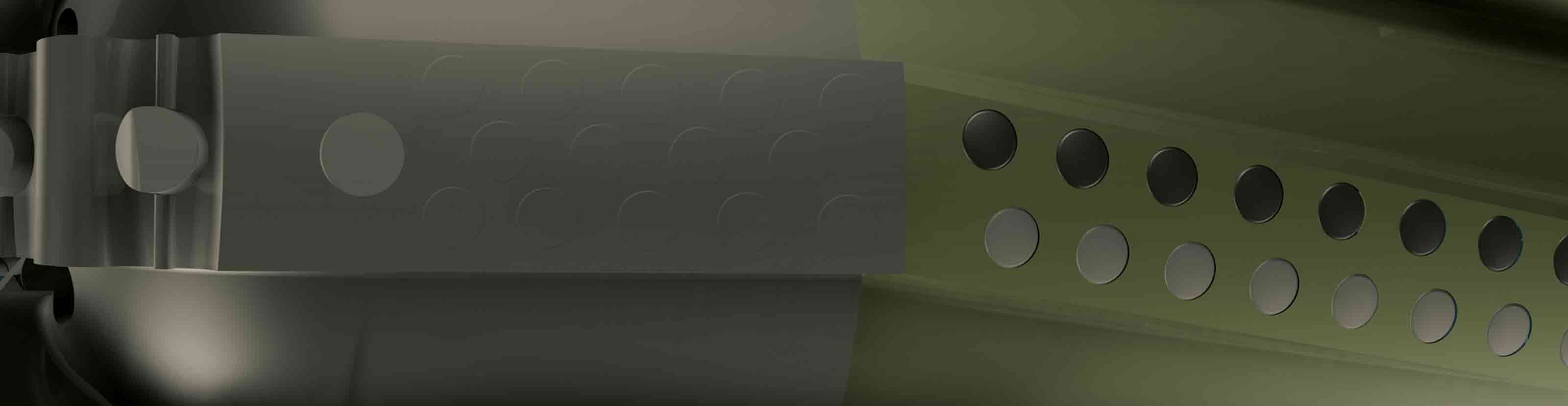 Closeup of Kinetic bit showing cutting structure