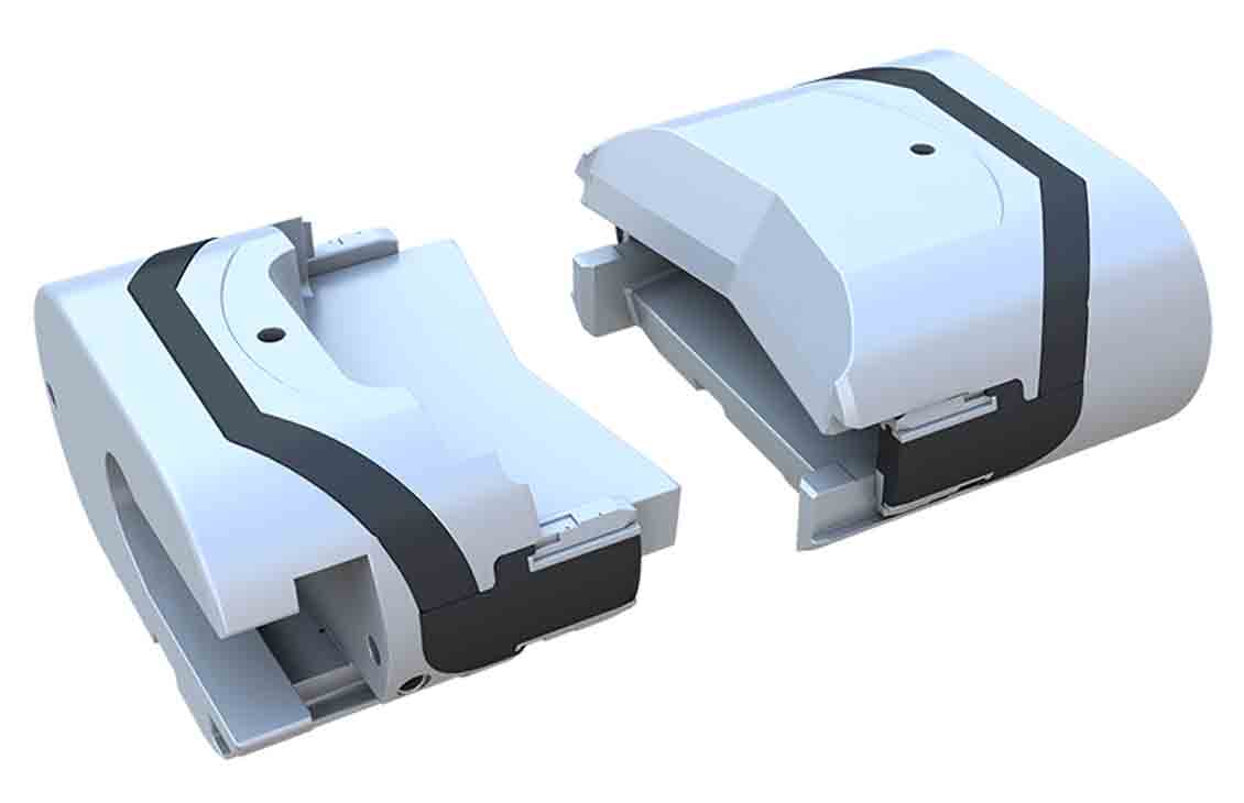 CDVS-II Cable Double-V Shear Ram 3D Model