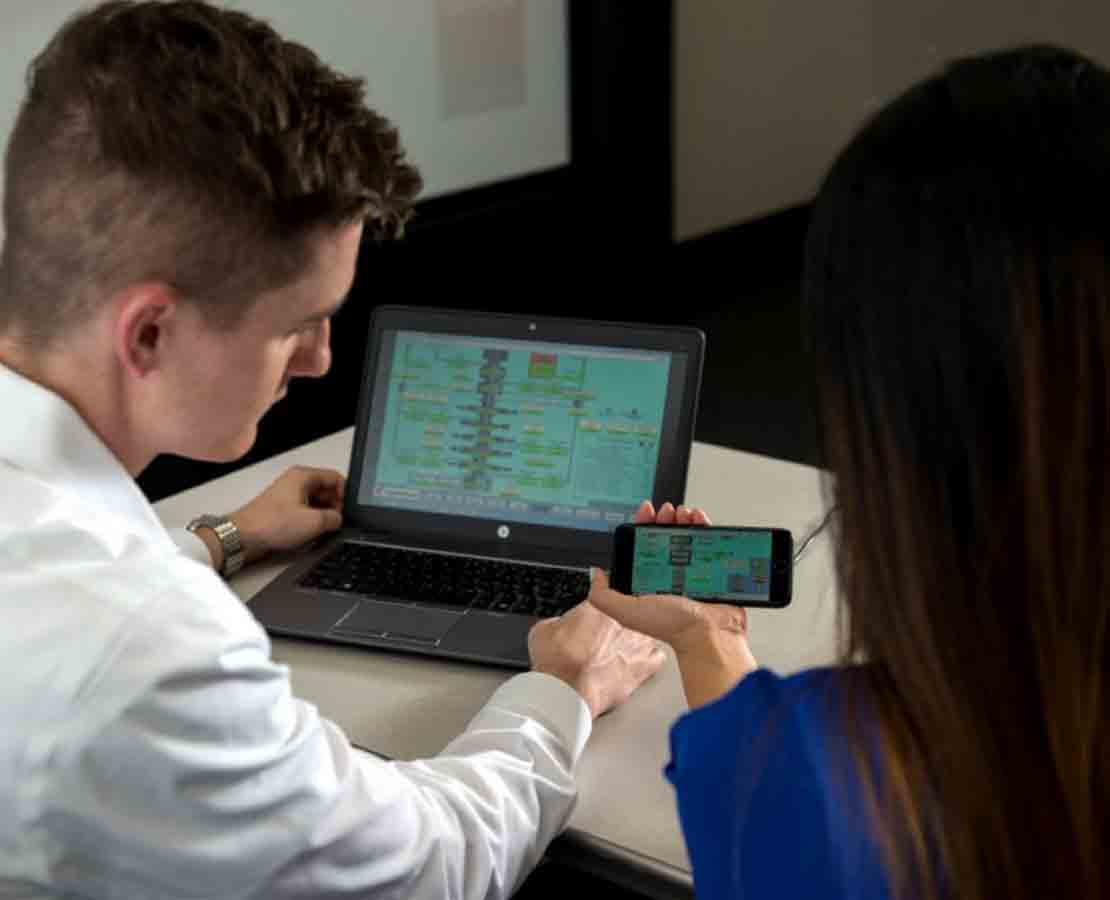 Equipment owners monitor onshore replicas of the offshore HMI screens for remote support.