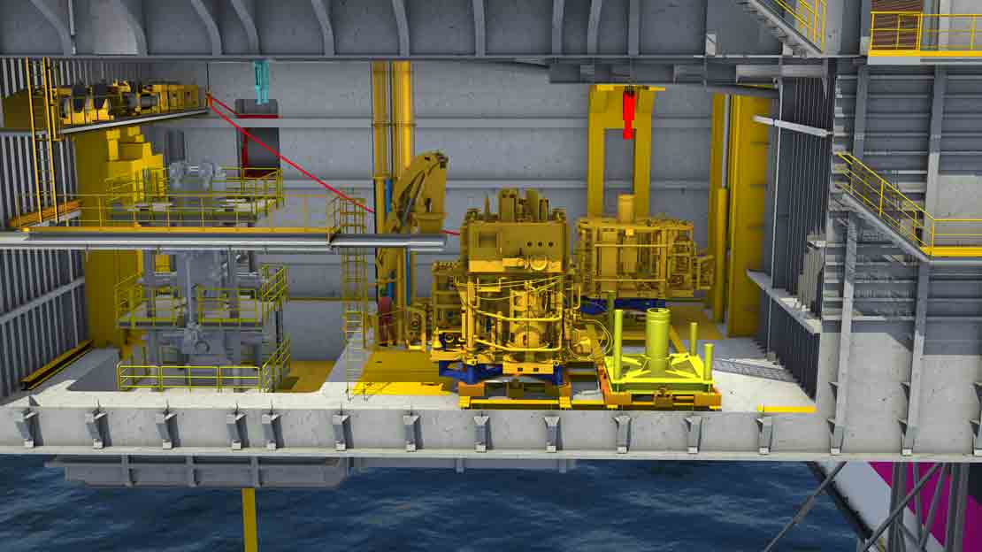 A complete range of BOP handling systems for semisubmersibles, drillships, platforms, and jack-ups