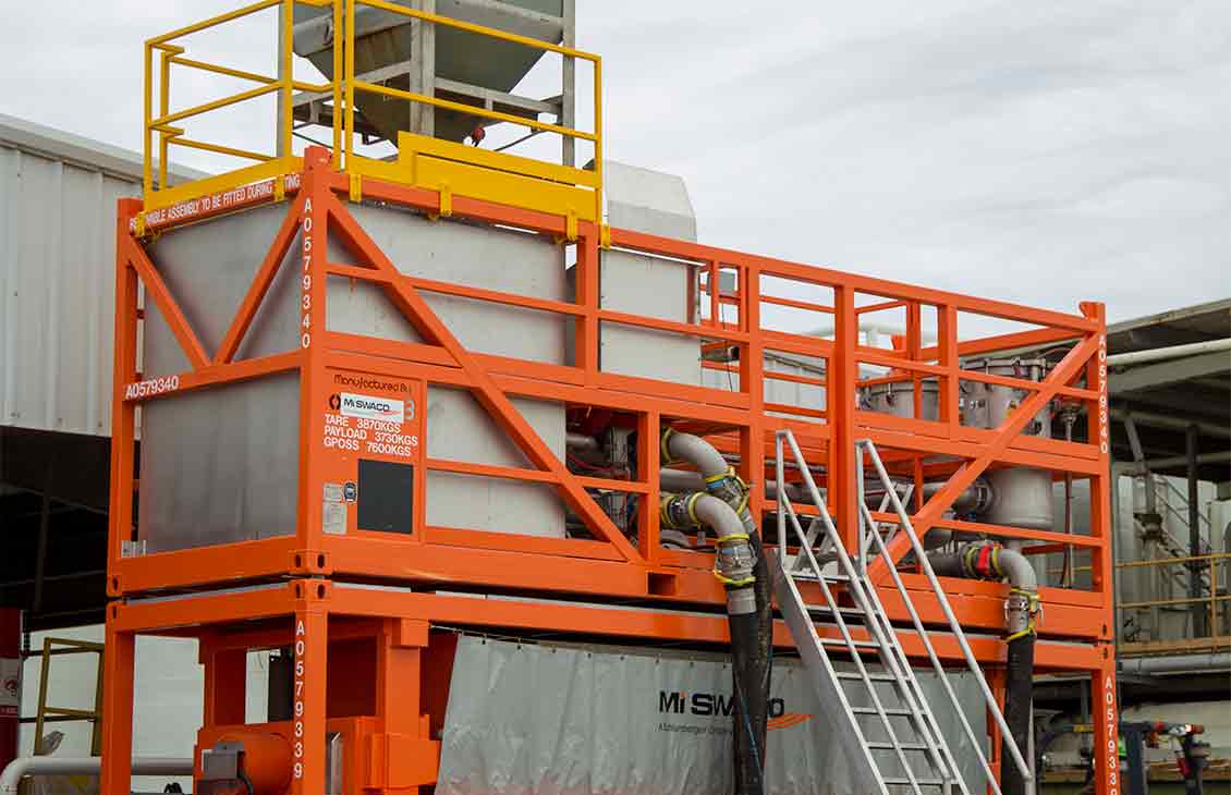 Torrential filtration equipment