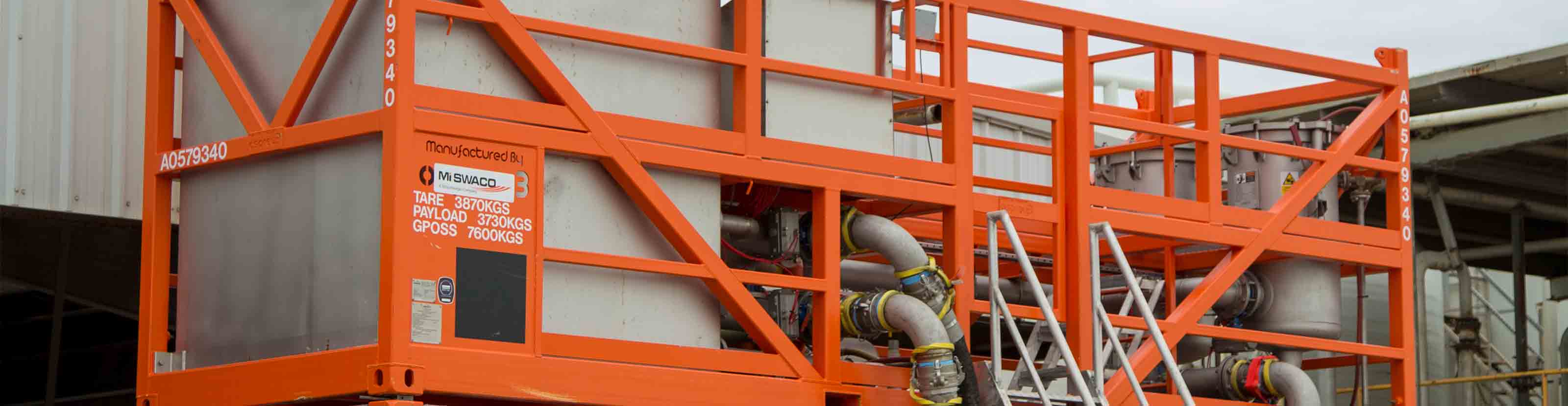 Torrential filtration equipment