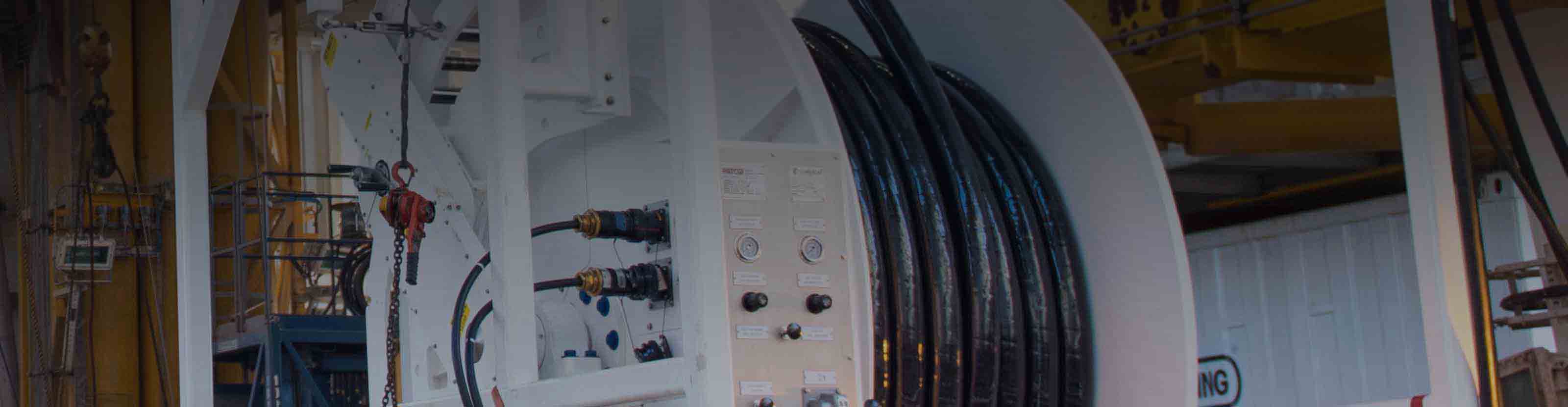 drill line storage reel