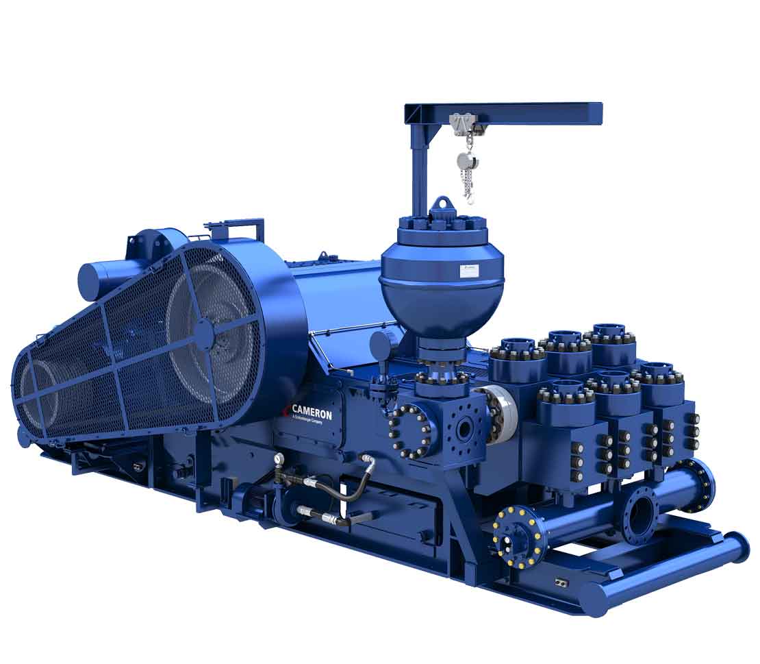 CMP-1600 mud pump for land drilling.