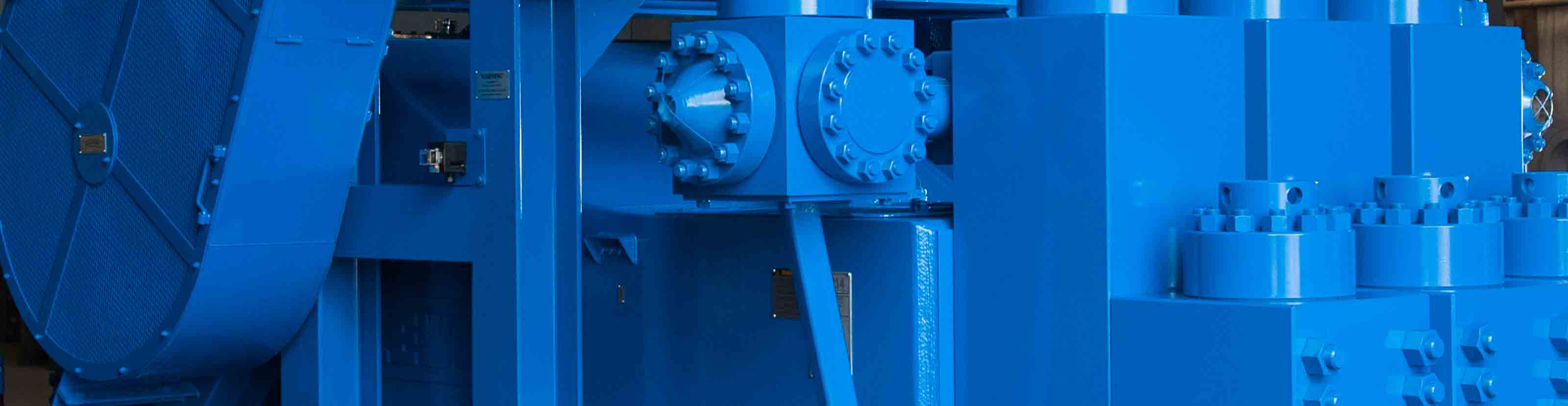 close-up of the CMP-2200 offshore mud pump