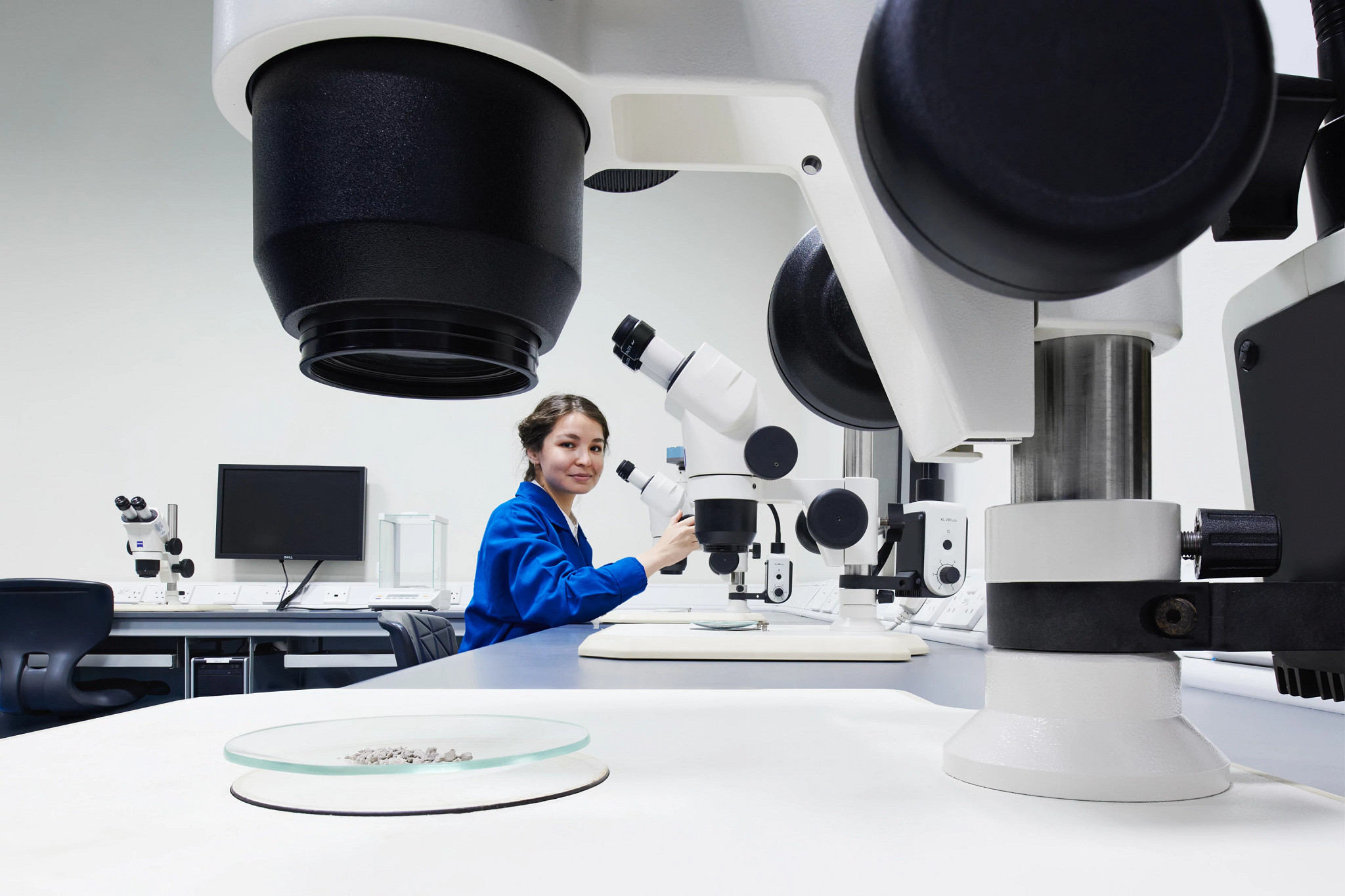 Woman engineer at Abu Dhabi training center