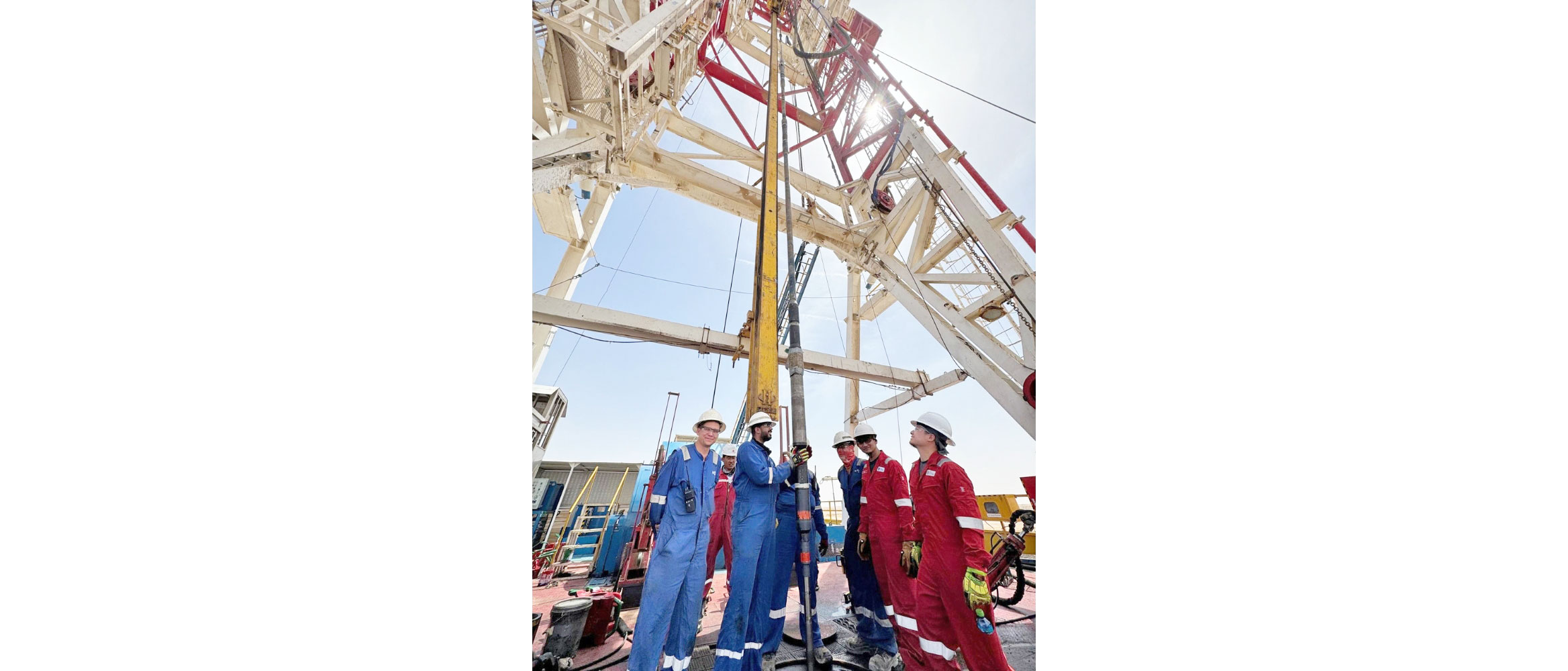 Photo of ExaCT access service operation in Kuwait.
