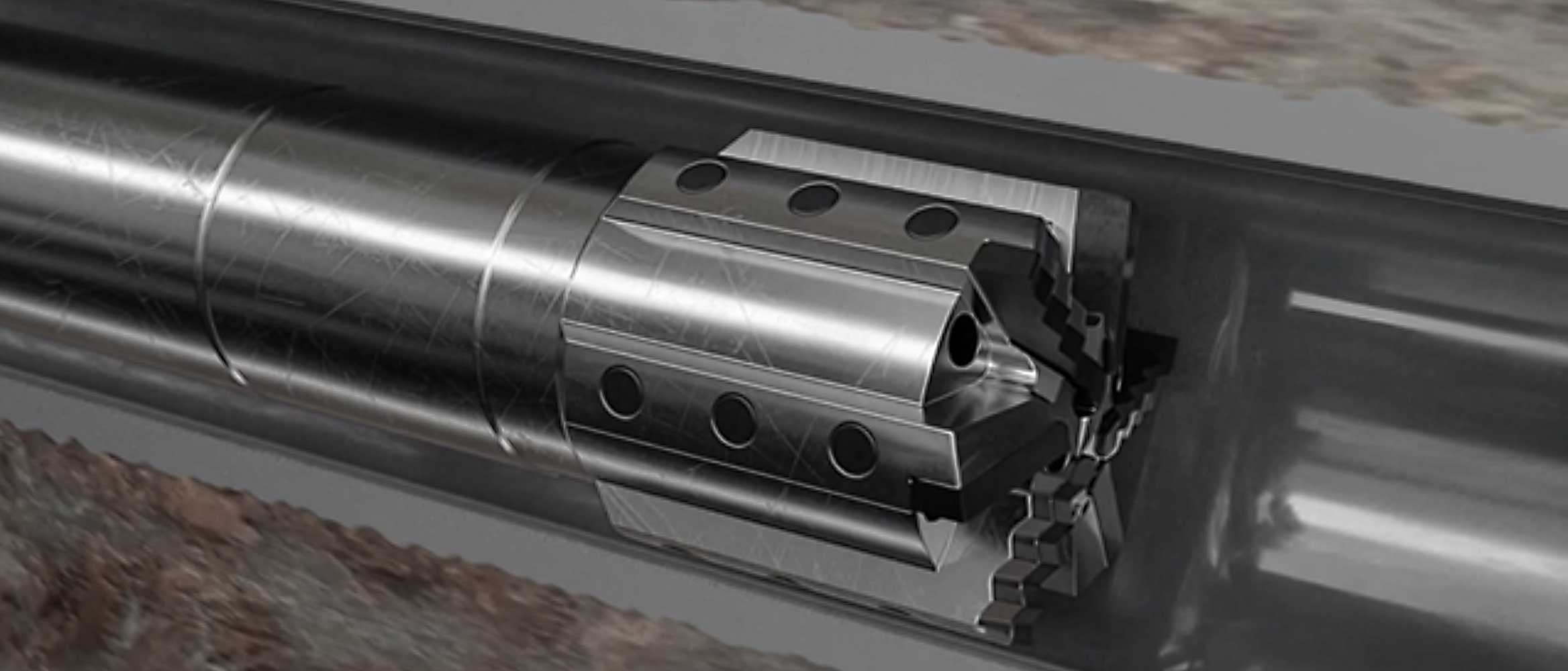 3D render of ACTive Xtreme tool milling assembly.