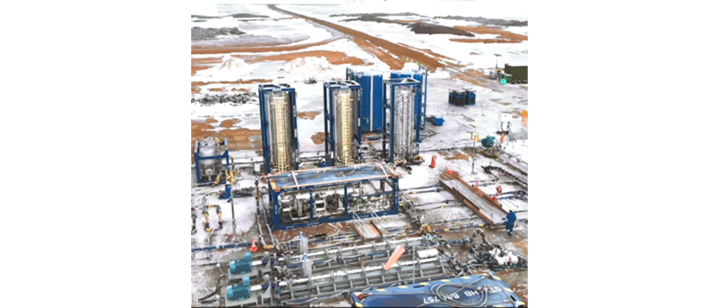 The Production Express solutions package on site at the KPO facilities in Kazakhstan.