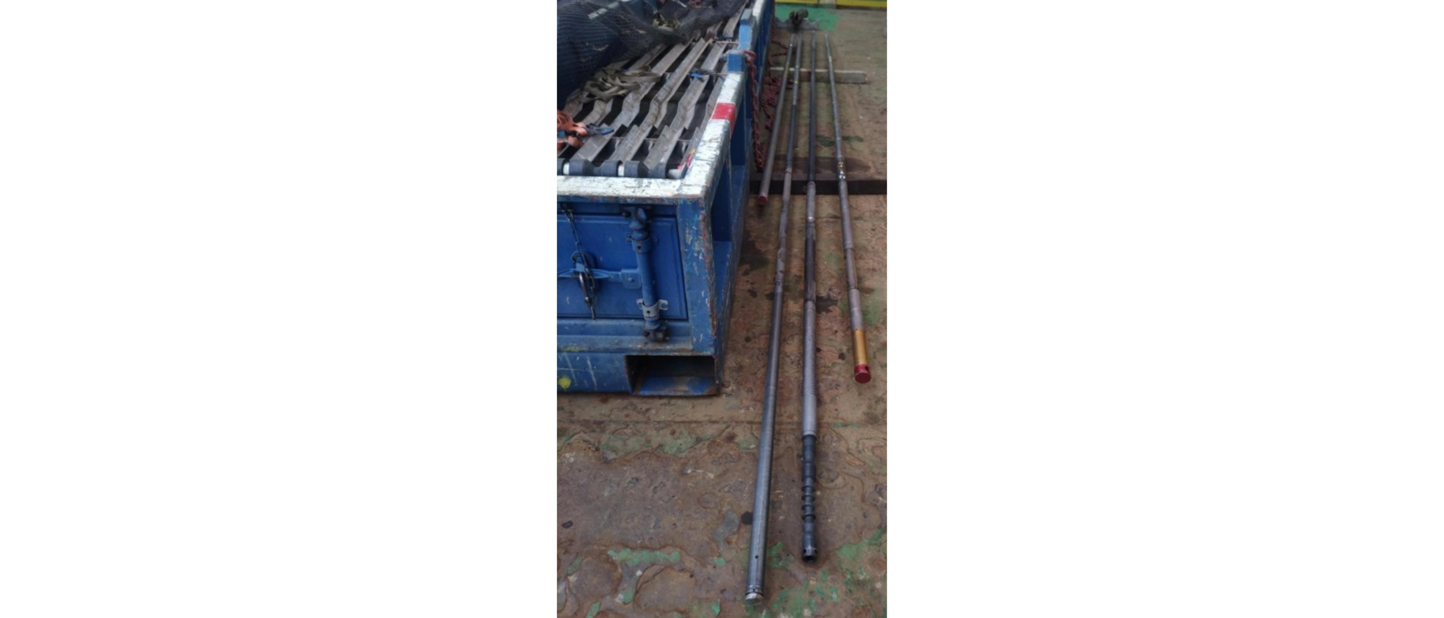 Photo of the 2.125-in TuffTRAC iX tractor and SwETech Type #3 severing tool.