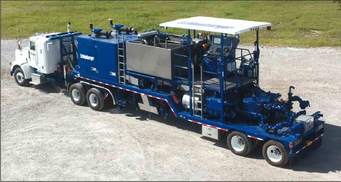 The CPF-377 double-pump cement trailer