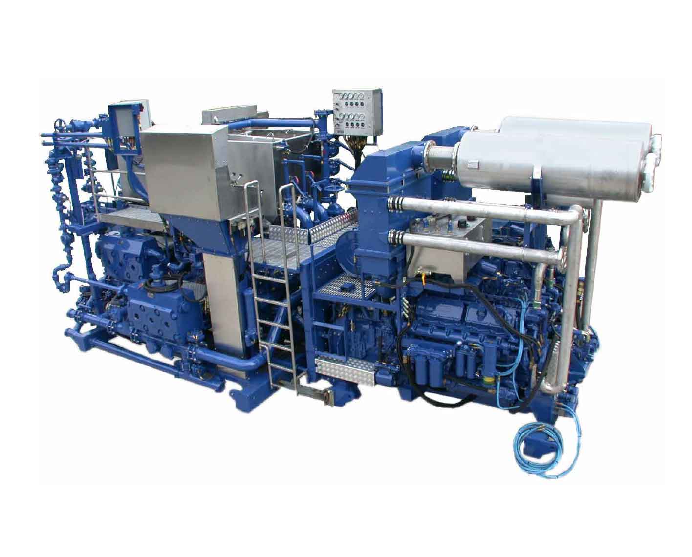 The CPS-665 cement-pumping skid.