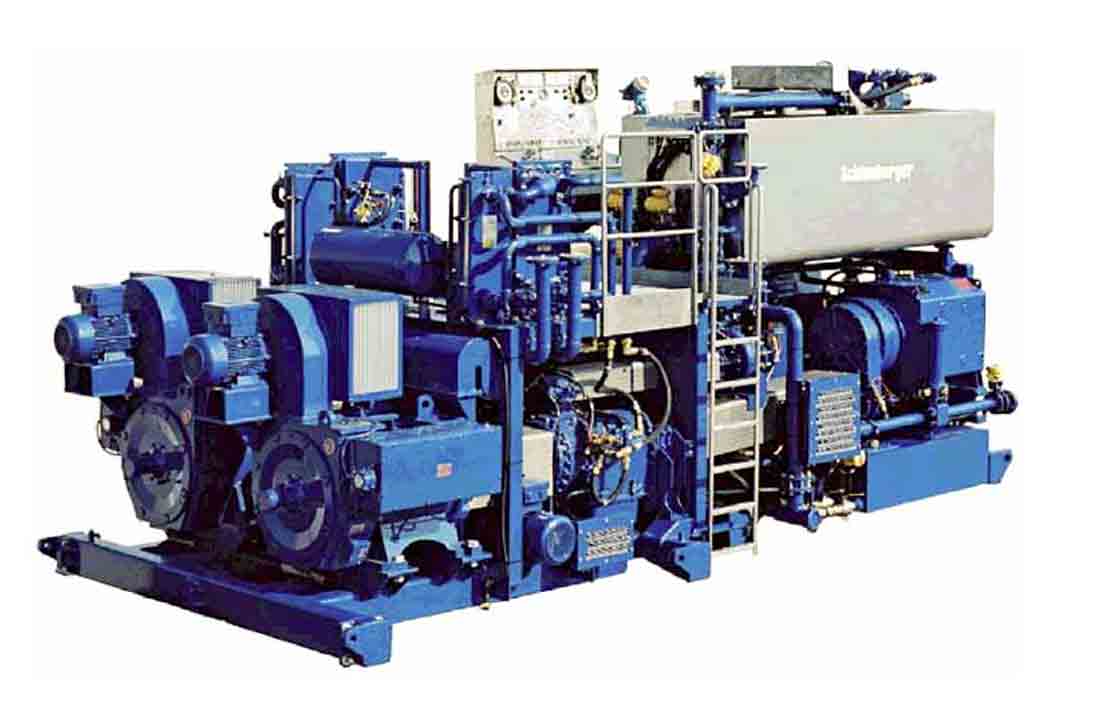 Cutout image of installed CPC-763 land cementing skid