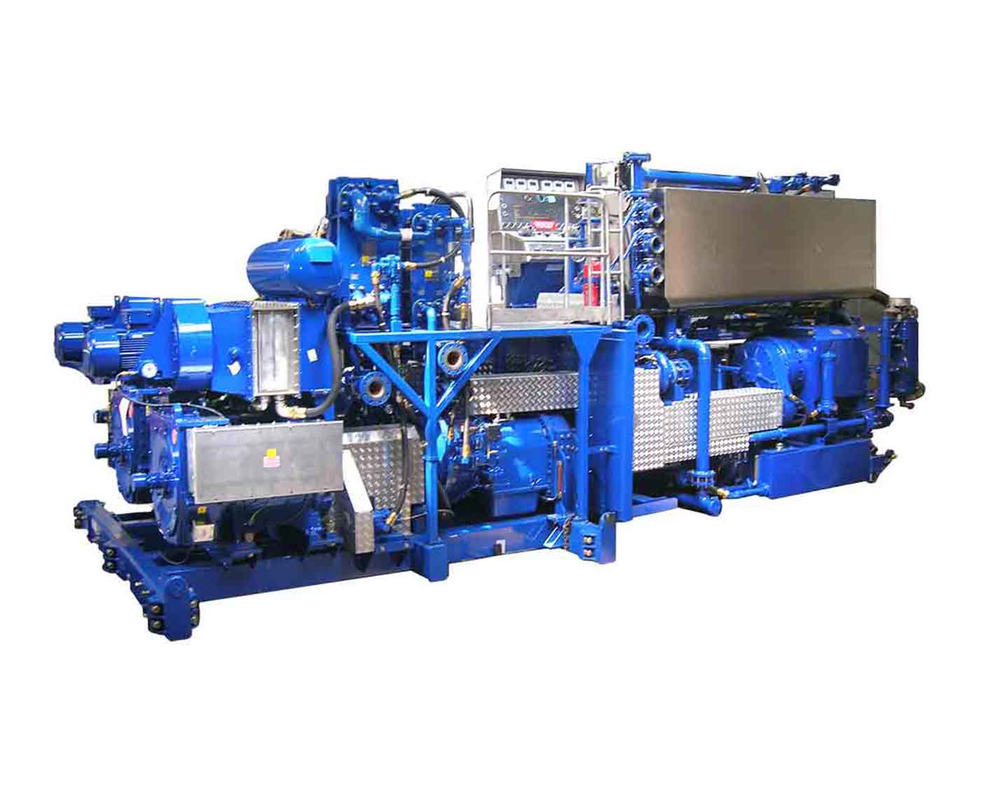 The CPS 977 cement pumping skid.