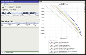 Thermal analysis chart