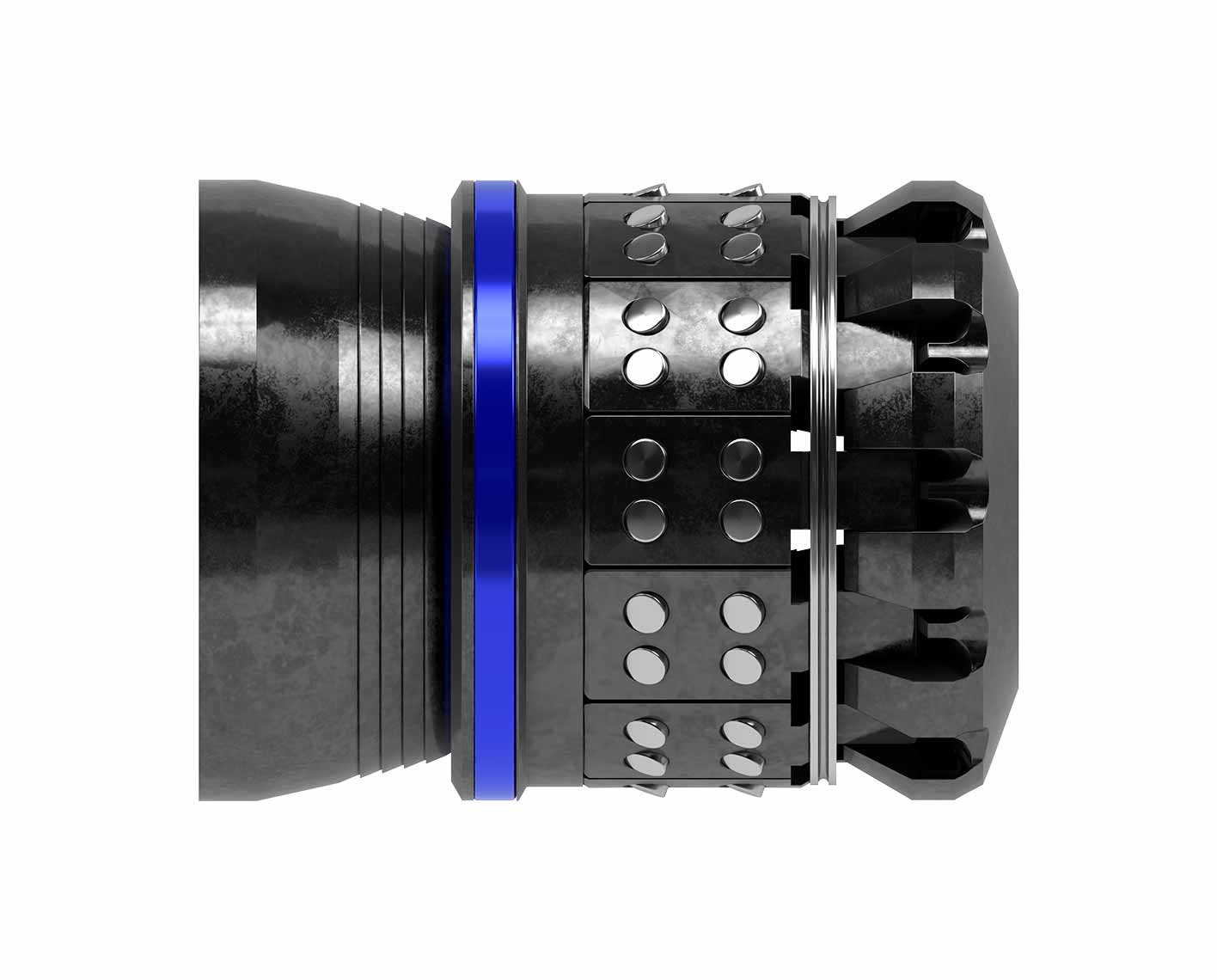 ReacXion Nano compact fully dissolvable frac plug.