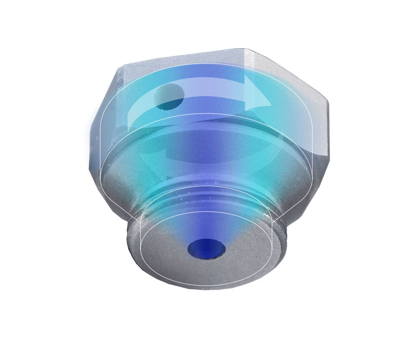 Cyclonic flow based ResFlow AICD 2N