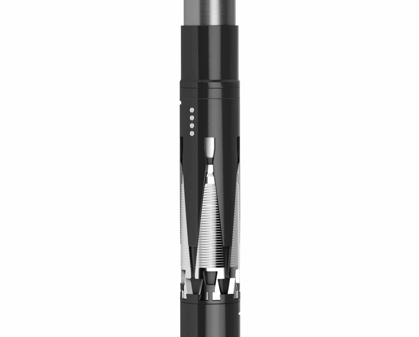 close-up render of a portion of a SLB liner hanger