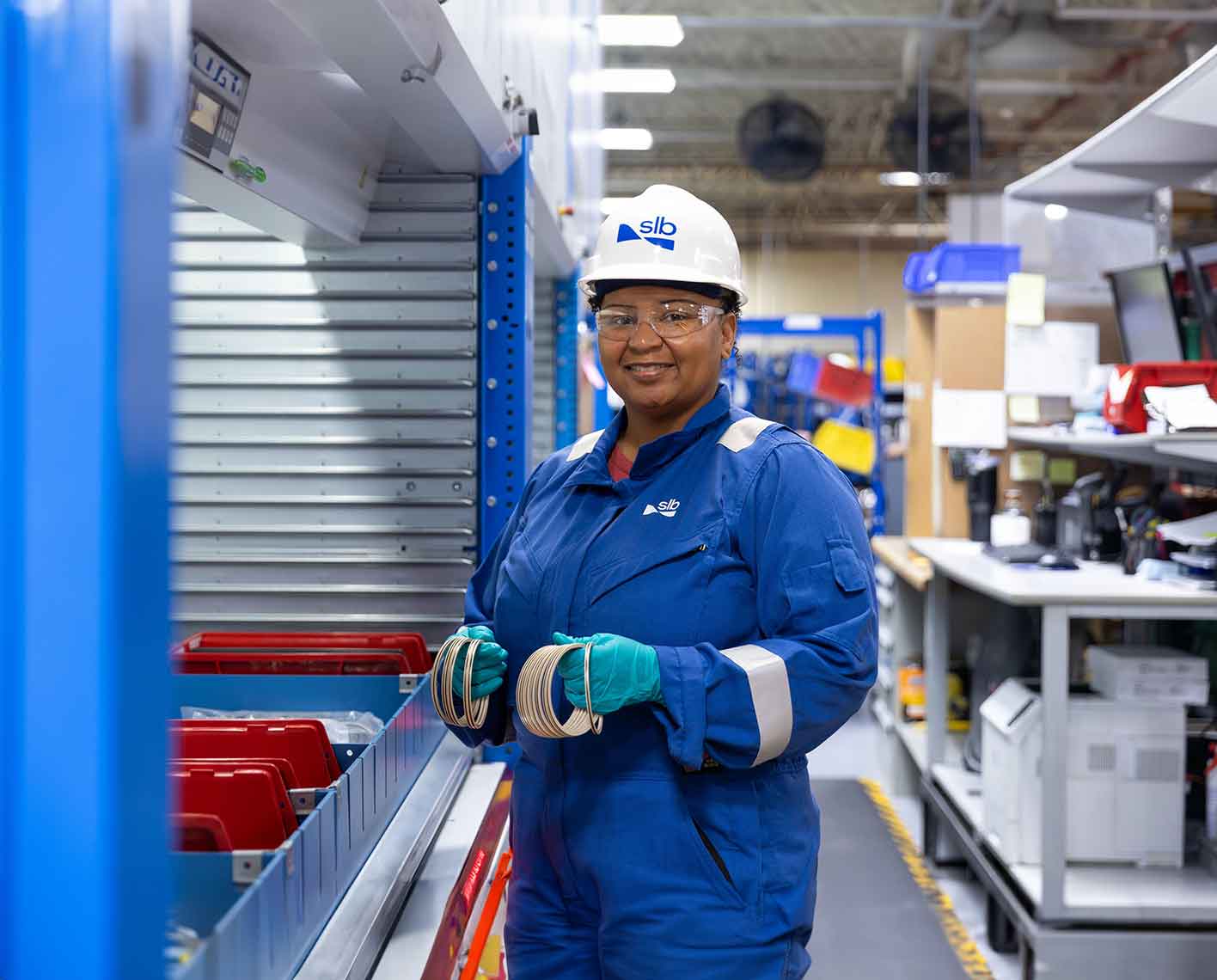 Manufacturing rubber seals at Omni Seals.