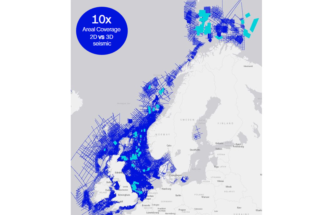 EXD Multiclient library - Europe and Scandinavia map