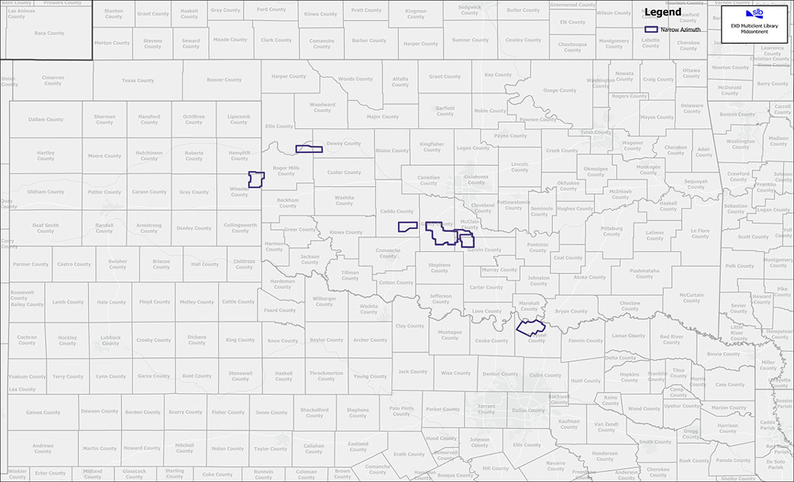 Midcontinent regional map