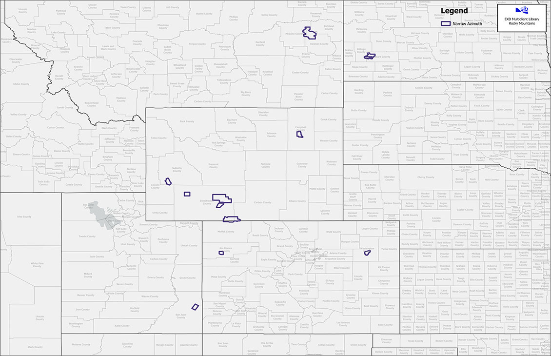 Rocky Mountain regional map