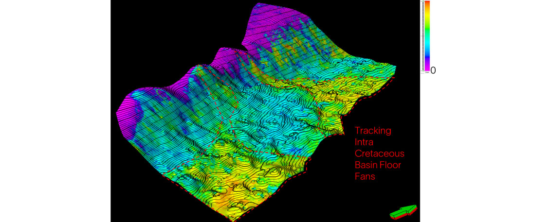 East Lanka ExploreCube Intra Cretaceous RMS Amplitude Extraction.