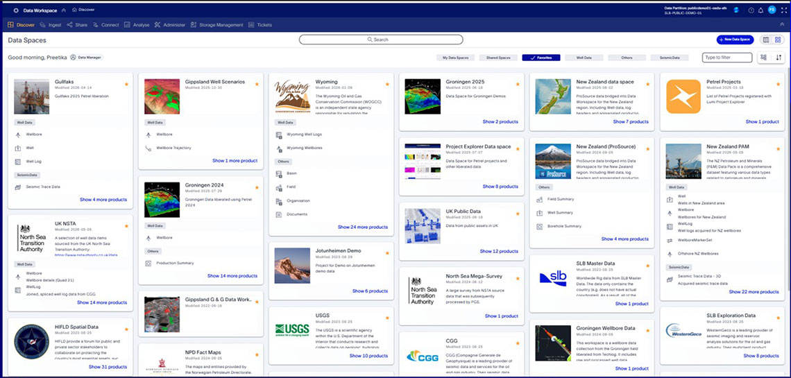 Lumi data workspace