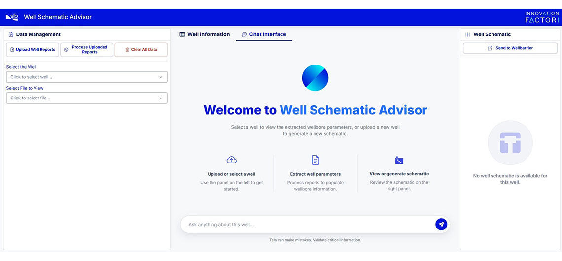 Well Schematic Advisor 